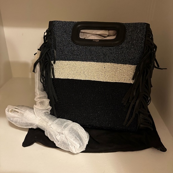 NWT Maje Beaded Crossbody - Picture 4 of 7